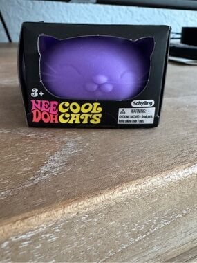 NeeDoh Cool Cats Purple Cat